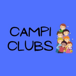 Text of Campi Clubs with a group of students